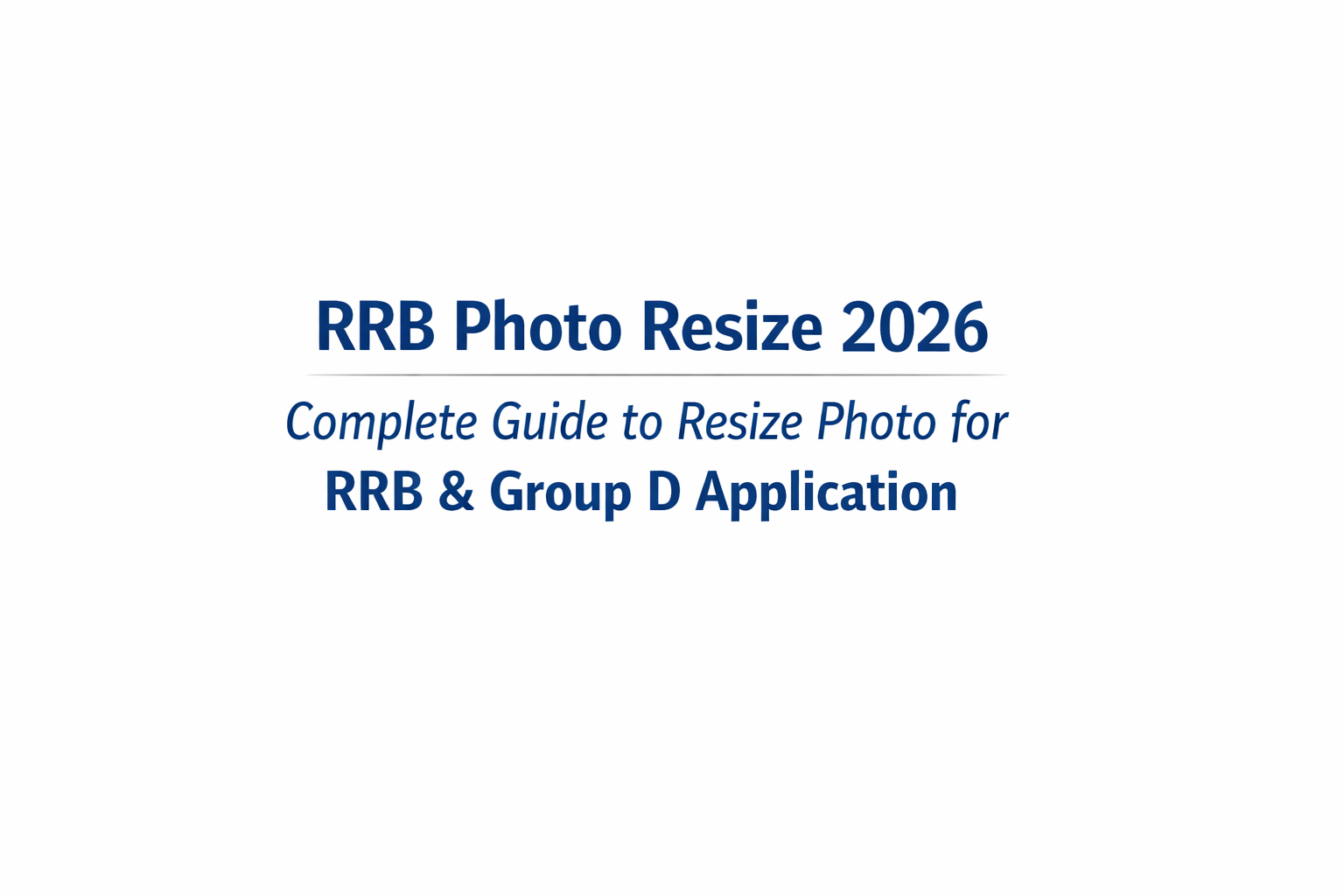 rrb photo resize