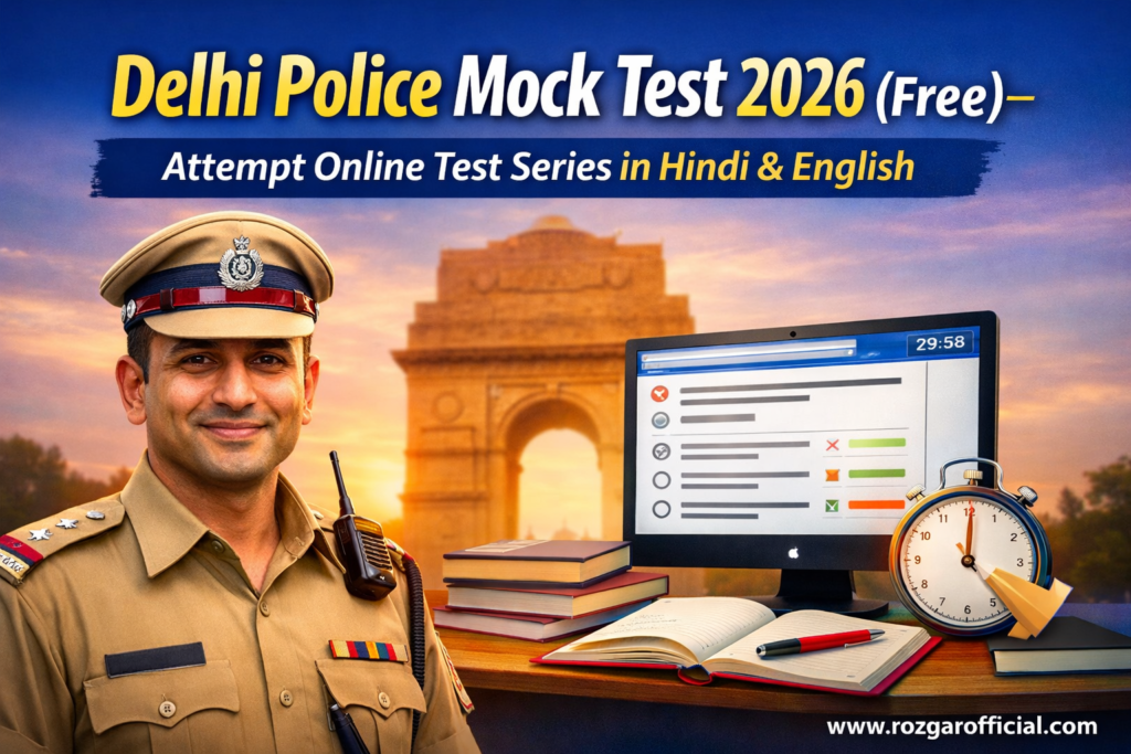 Delhi Police Mock Test 2026