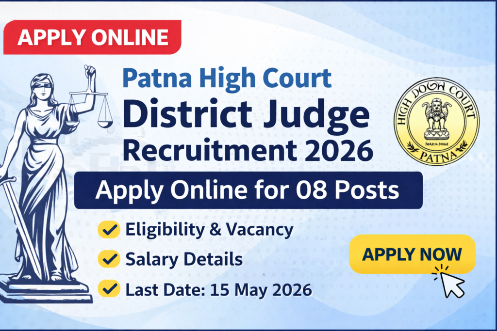 Patna High Court District Judge Recruitment