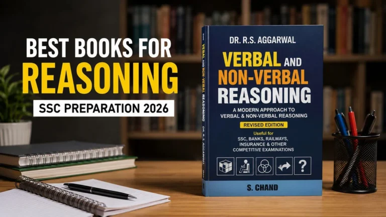 Best books for SSC Preparation 2026 - Reasoning