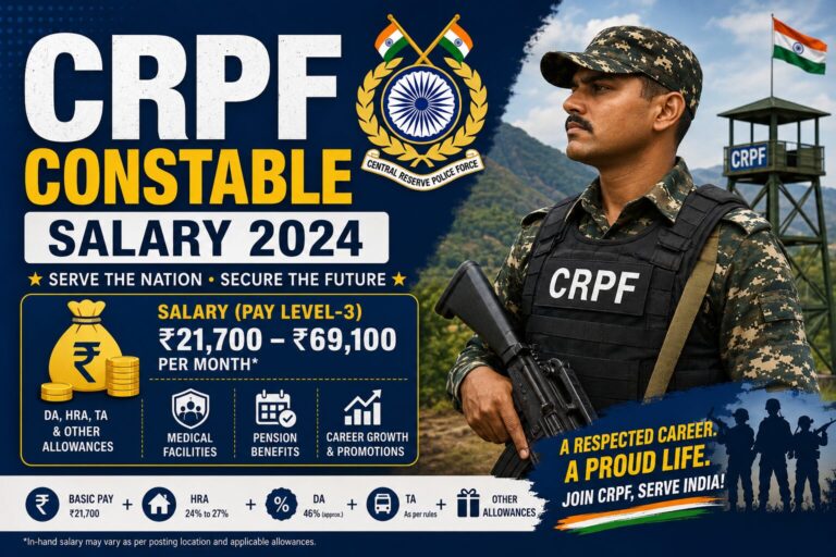 CRPF Constable salary 2026