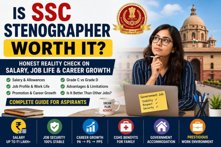Is SSC Stenographer Worth It
