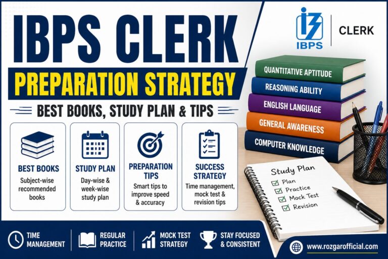 IBPS Clerk Preparation Strategy, www.rozgarofficial.com
