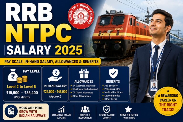 RRB NTPC Salary 2025