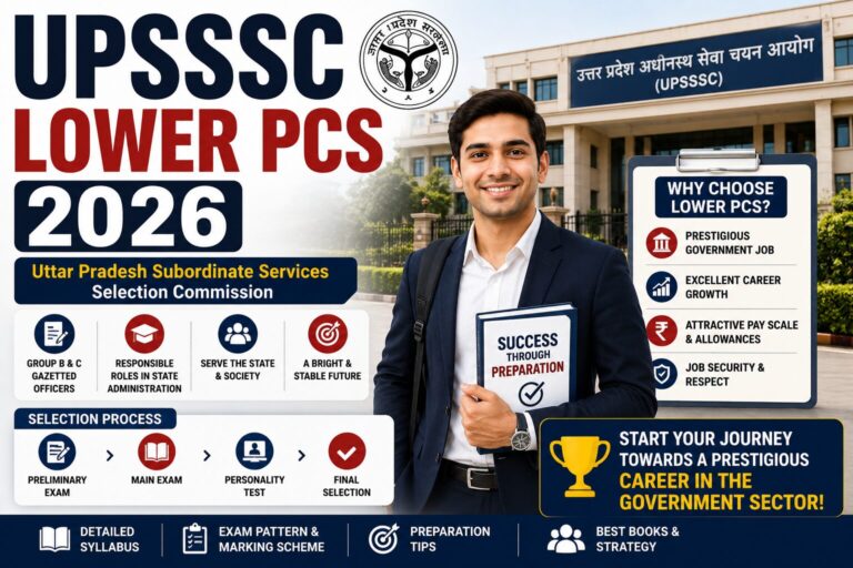 UPSSSC Lower PCS 2026