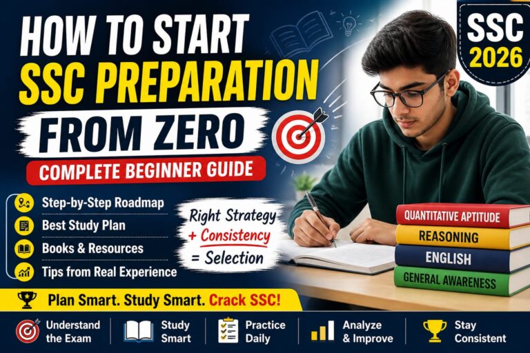 How to Start SSC Preparation from Zero