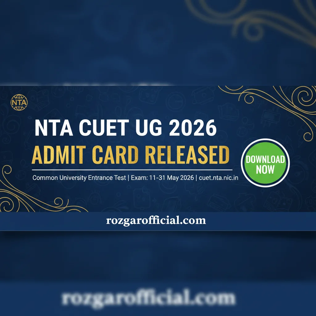 CUET UG 2026 Admit Card Download Hall Ticket – cuet.nta.nic.in