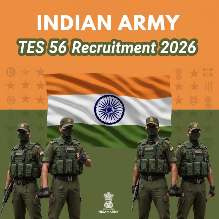Indian Army 10+2 TES 56 Online Form 2026 – 90 Posts | Apply from 13 May @joinindianarmy.nic.in