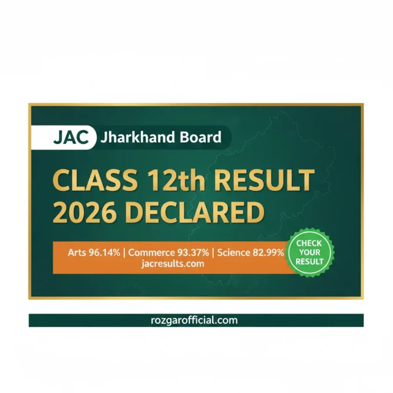 JAC 12th Result 2026 Jharkhand Board Class 12 Result Out jacresults.com