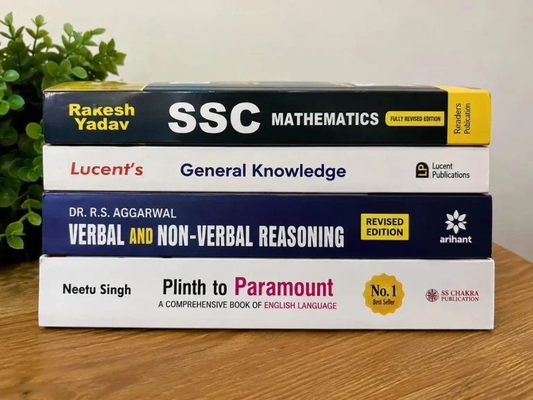 Best books for SSC preparation from zero – beginner book list