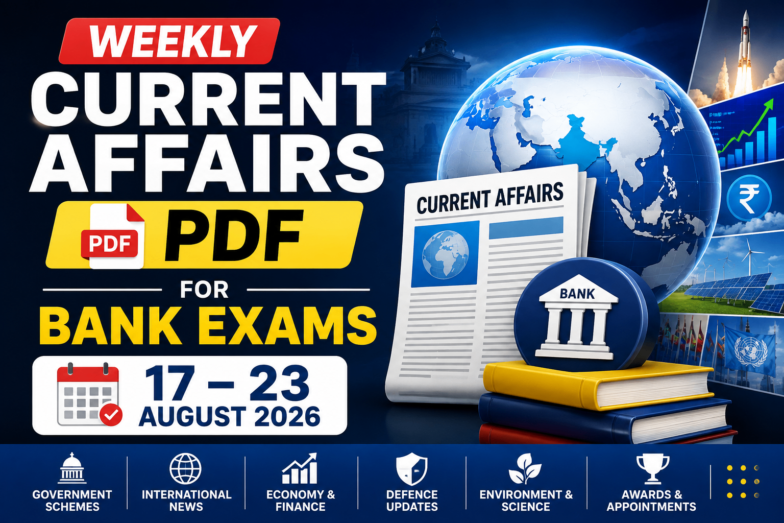 Weekly Current Affairs PDF for Bank Exams